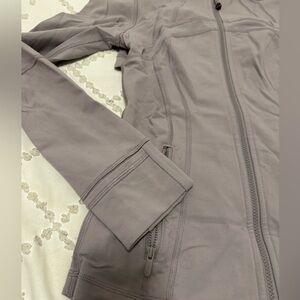 lululemon Define Jacket in grey, size 6